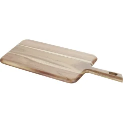 Planche à découper avec manche en acacia^Gifi Discount
