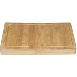 Planche à découper avec rebord en bambou^Gifi Online