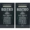Planche à découper cache plaque Bistro x2^Gifi