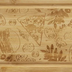 Planche à découper en bambou - 59,5x15,5xép2cm^Gifi Clearance