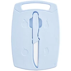 Planche à découper et couteau 2 en 1^Gifi