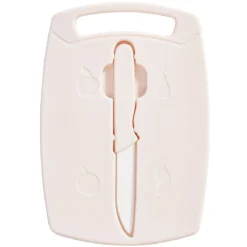 Planche à découper et couteau 2 en 1^Gifi