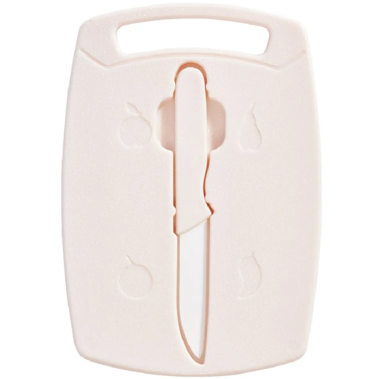 Planche à découper et couteau 2 en 1^Gifi