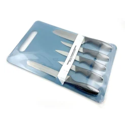 Planche à découper et couteau x5^Gifi Discount