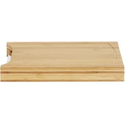 Planche à decouper en bambou avec bac récupérateur inox^Gifi Outlet