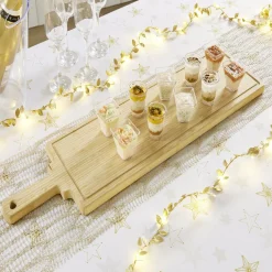 Planche de presentation et à découper en bambou 75x19,5xH1,8cm^Gifi New