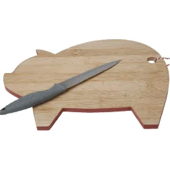 Planche en bambou forme cochon^Gifi Best