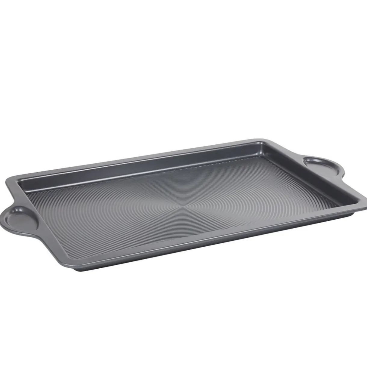 Plaque à pâtisserie métal fond texturé anti adhérent moyen^Gifi Discount