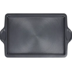 Plaque à pâtisserie métal fond texturé anti adhérent moyen^Gifi Discount