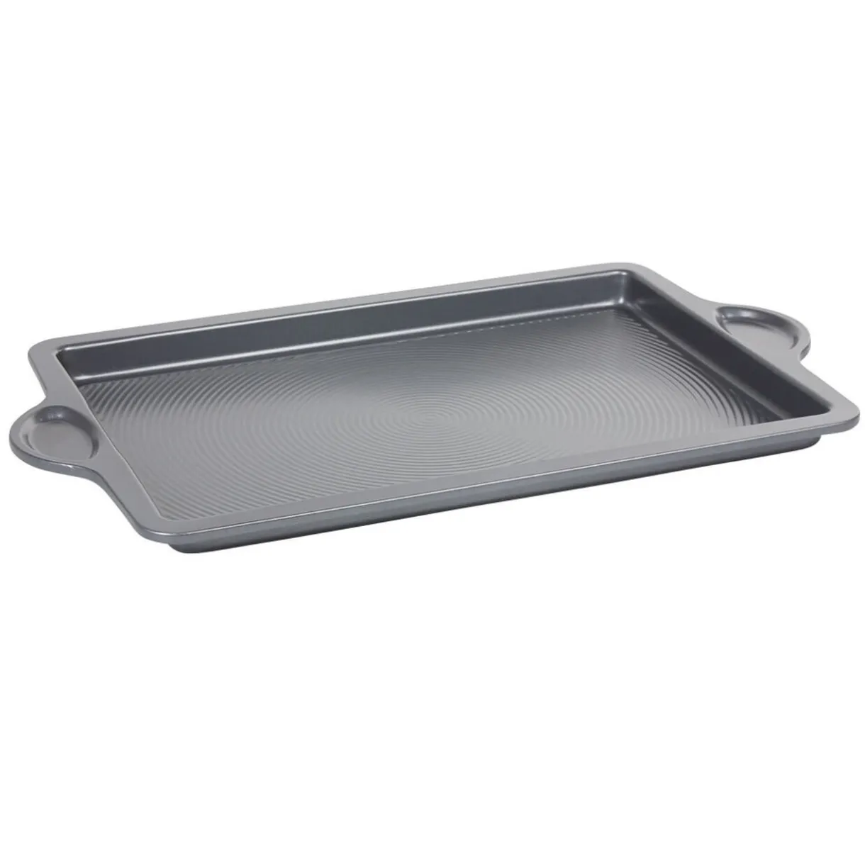 Plaque à pâtisserie métal fond texturé anti adhérent^Gifi