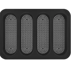 Plaque demi baguette x4 en silicone 29x21xH3cm^Gifi Online