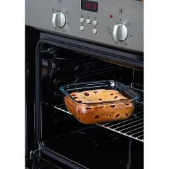 Plat à four avec couvercle hermétique Ô Cuisine 21x21 cm^Gifi Outlet