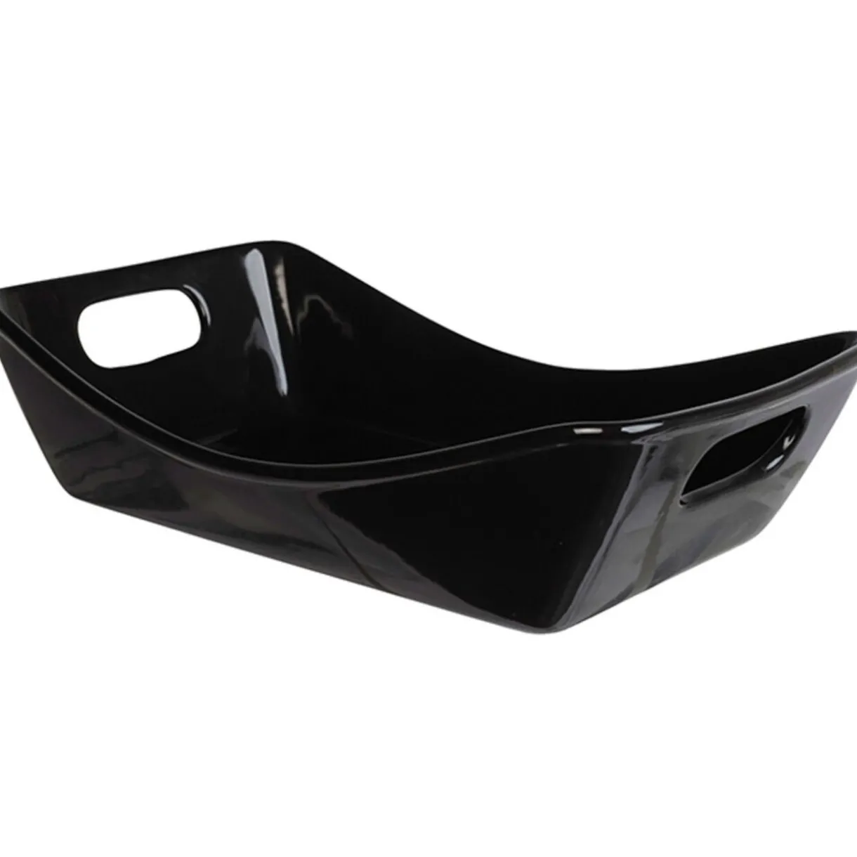 Plat à four avec poignées noir à servir^Gifi Outlet