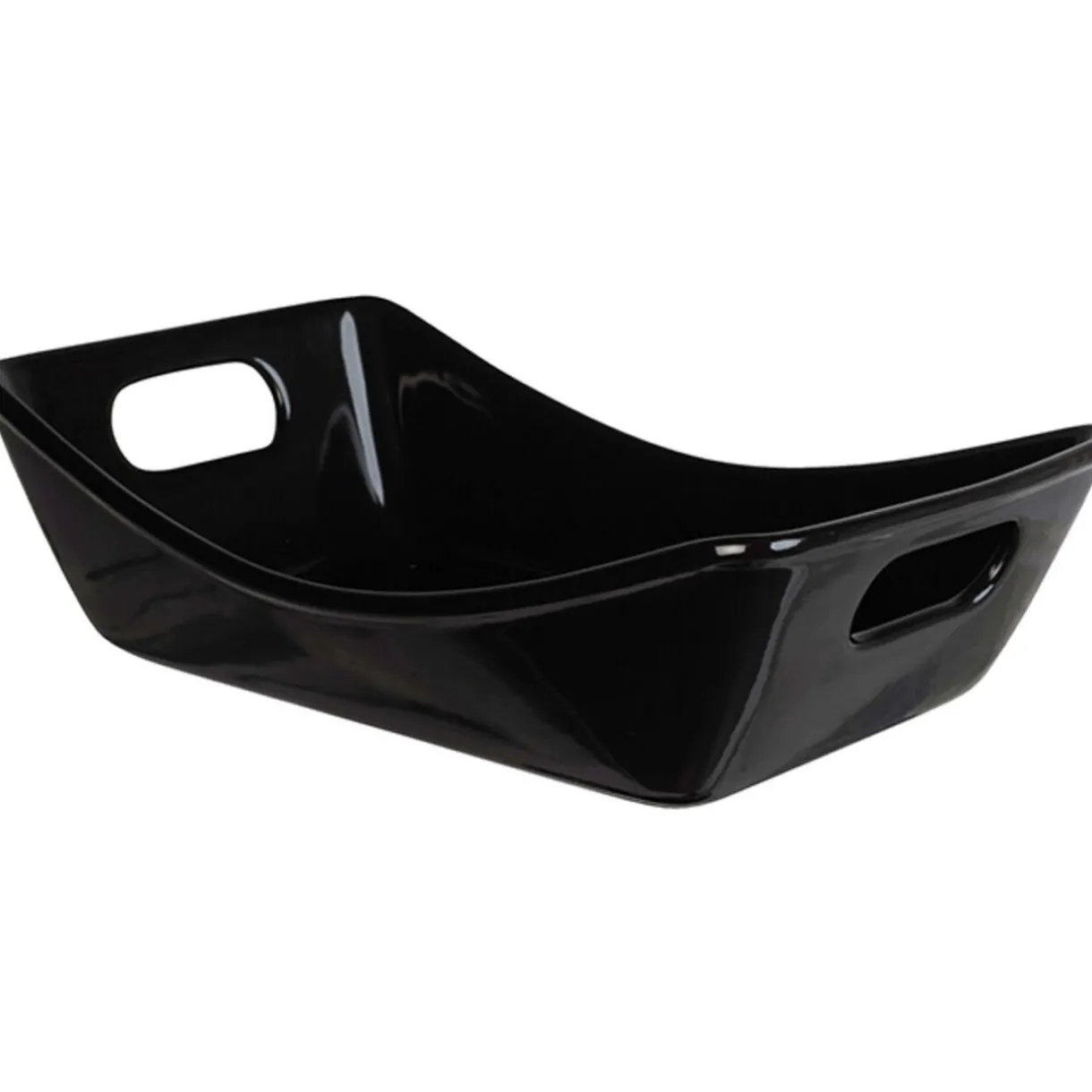 Plat à four avec poignées noir à servir^Gifi New