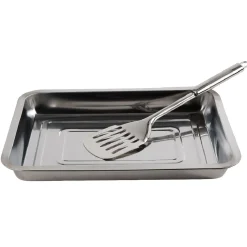 Plat à four avec spatule en inox 4,8L^Gifi Sale