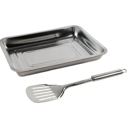 Plat à four avec spatule en inox 4,8L^Gifi Sale