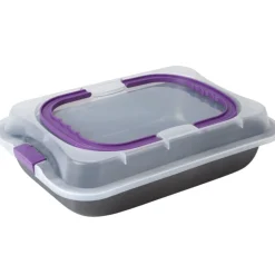 Plat à four et couvercle avec anses^Gifi Clearance