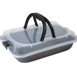 Plat à four et couvercle avec anses^Gifi Clearance