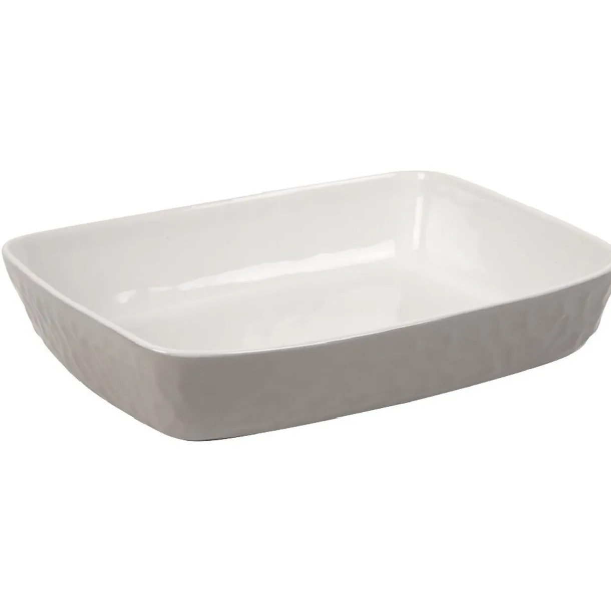 Plat à four martelé gris blanc^Gifi Best