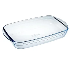 Plat à four rectangulaire en verre^Gifi Discount