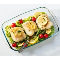 Plat à four rectangulaire en verre^Gifi Discount