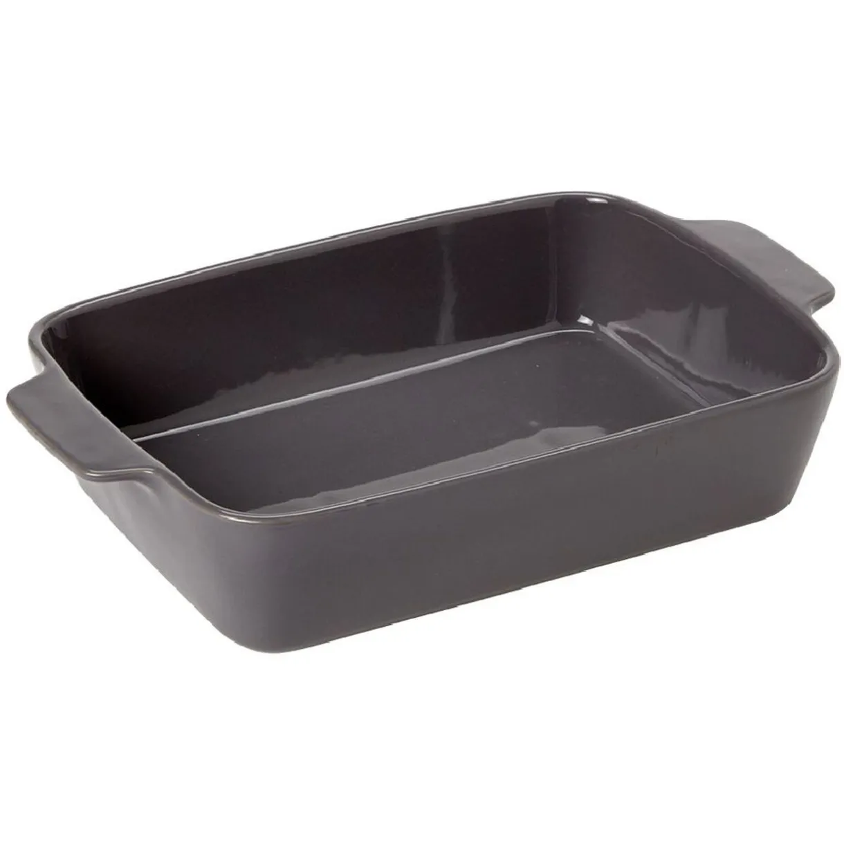 Plat à four rectangulaire avec poignées rouge et blanc^Gifi Outlet