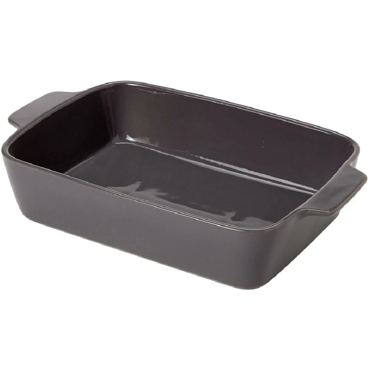 Plat à four rectangulaire avec poignées rouge et blanc^Gifi Outlet