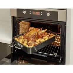 Plat à four rectangulaire avec poignées 40x28x8 cm^Gifi Online