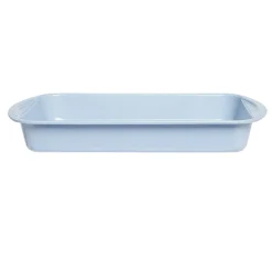 Plat à four rectangulaire en métal bleu^Gifi New