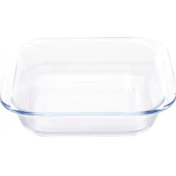 Plat à four rectangulaire en verre 19,6x17xH4,6cm^Gifi