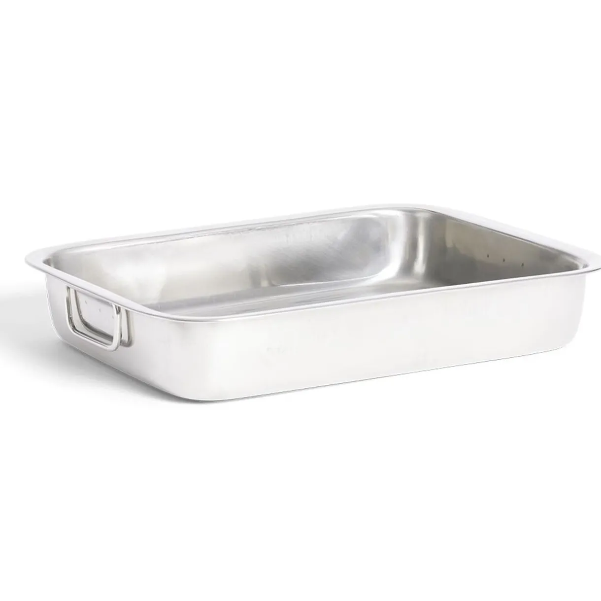 Plat à lasagnes en inox 37x27,5xH6,5cm^Gifi Outlet