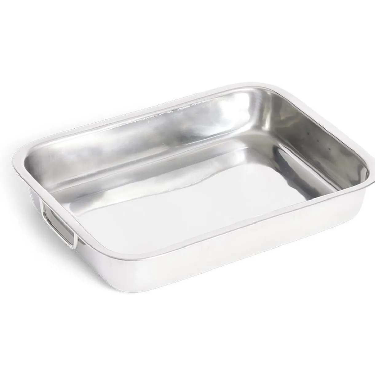 Plat à lasagnes en inox 37x27,5xH6,5cm^Gifi Outlet