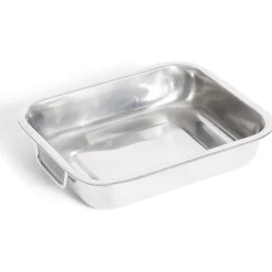 Plat à lasagnes en inox 27x19,5xH6,5cm^Gifi Clearance