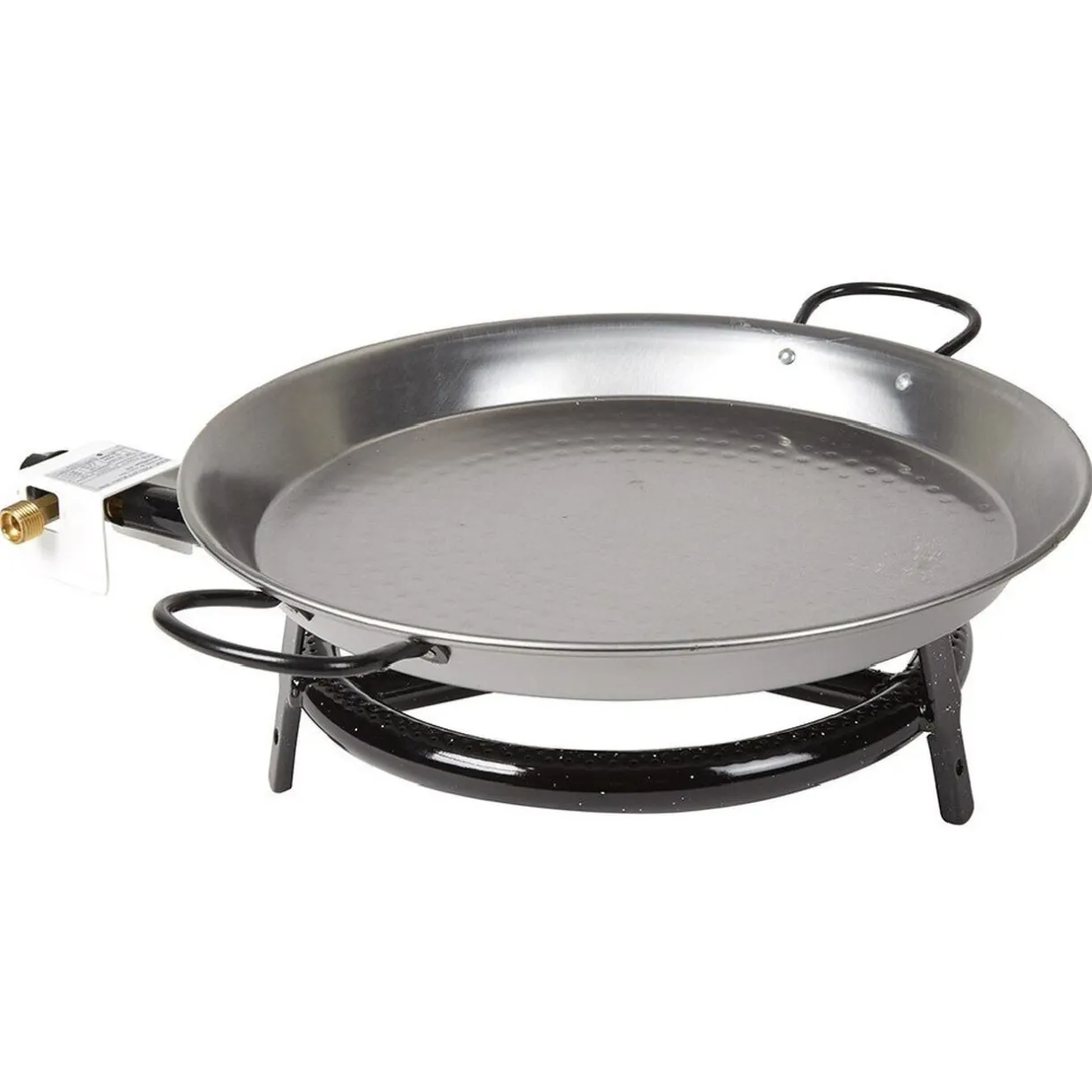 Plat à paella ø 40 cm avec réchaud gaz et trépied H66 cm^Gifi
