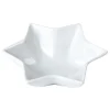 Plat apéritif porcelaine blanc 10x10xH.3,5 cm^Gifi Outlet