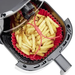 Plat de cuisson silicone multiusage silicone rouge^Gifi Online