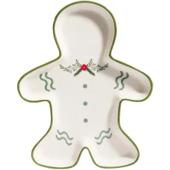 Plat de service en céramique forme bonhomme^Gifi Sale