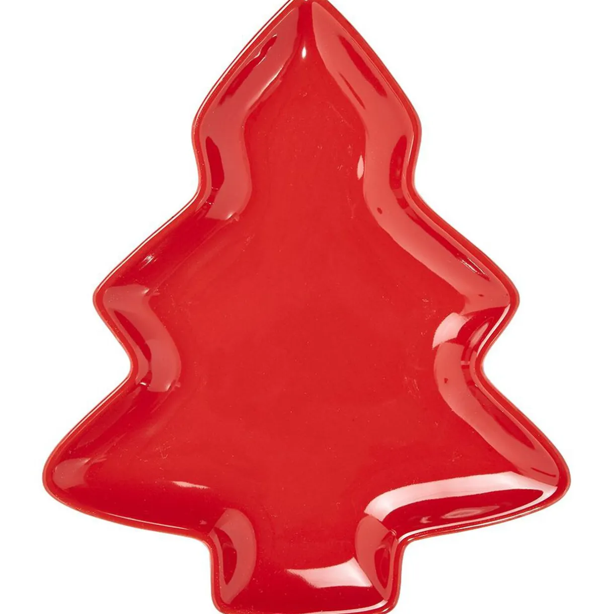 Plat en grès forme sapin de Noël^Gifi Best