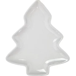 Plat en grès forme sapin de Noël^Gifi Best