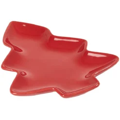Plat en grès forme sapin de Noël^Gifi Best