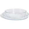 Plat en verre borosilicate x2 - Ø22,6cm et Ø27cm^Gifi Best