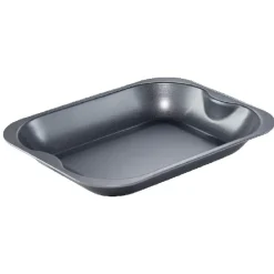 Plat gris carbone en métal x4^Gifi New