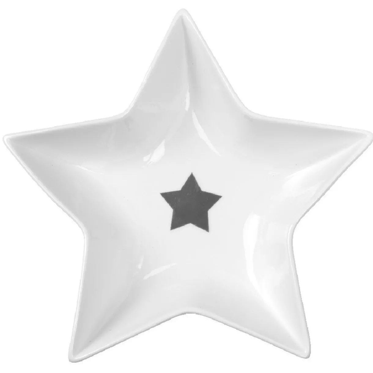 Plat porcelaine étoile^Gifi Outlet