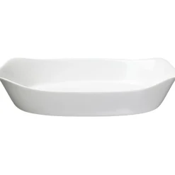 Plat rectangulaire en opale couleur blanc 30x22cm^Gifi Online