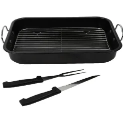 Plat rectangulaire grill à rotir^Gifi Discount