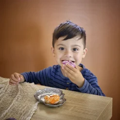 Plat tête de mort Halloween en verre^Gifi Discount