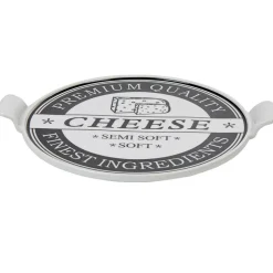 Plateau à fromage design noir et blanc^Gifi Sale