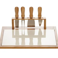 Plateau à fromage et 4 accessoires^Gifi Discount