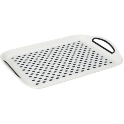 Plateau anti dérapant blanc^Gifi