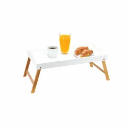 Plateau de lit blanc naturel^Gifi Discount
